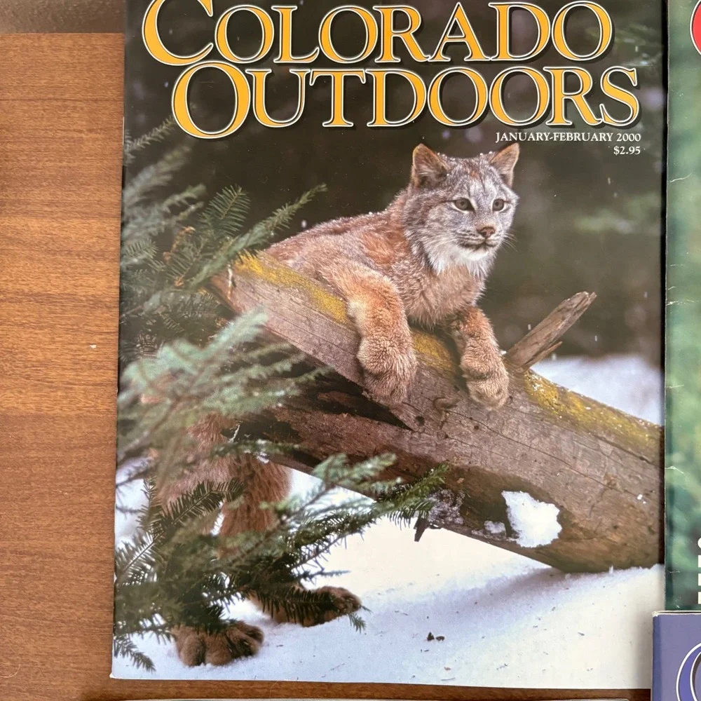 Vintage Colorado Outdoors Magazine 2000 Full Year Set&  Hunting Fishing Guides‎